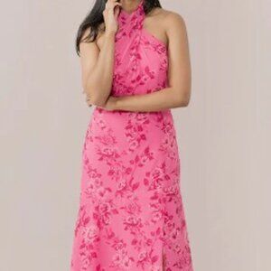 Chiffon Floral Print Dress